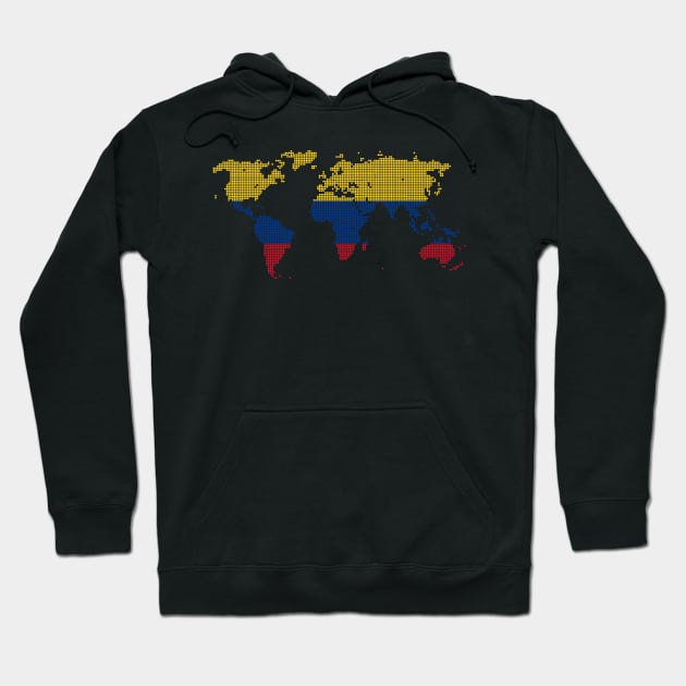 Colombia Hoodie by 1STunningArt